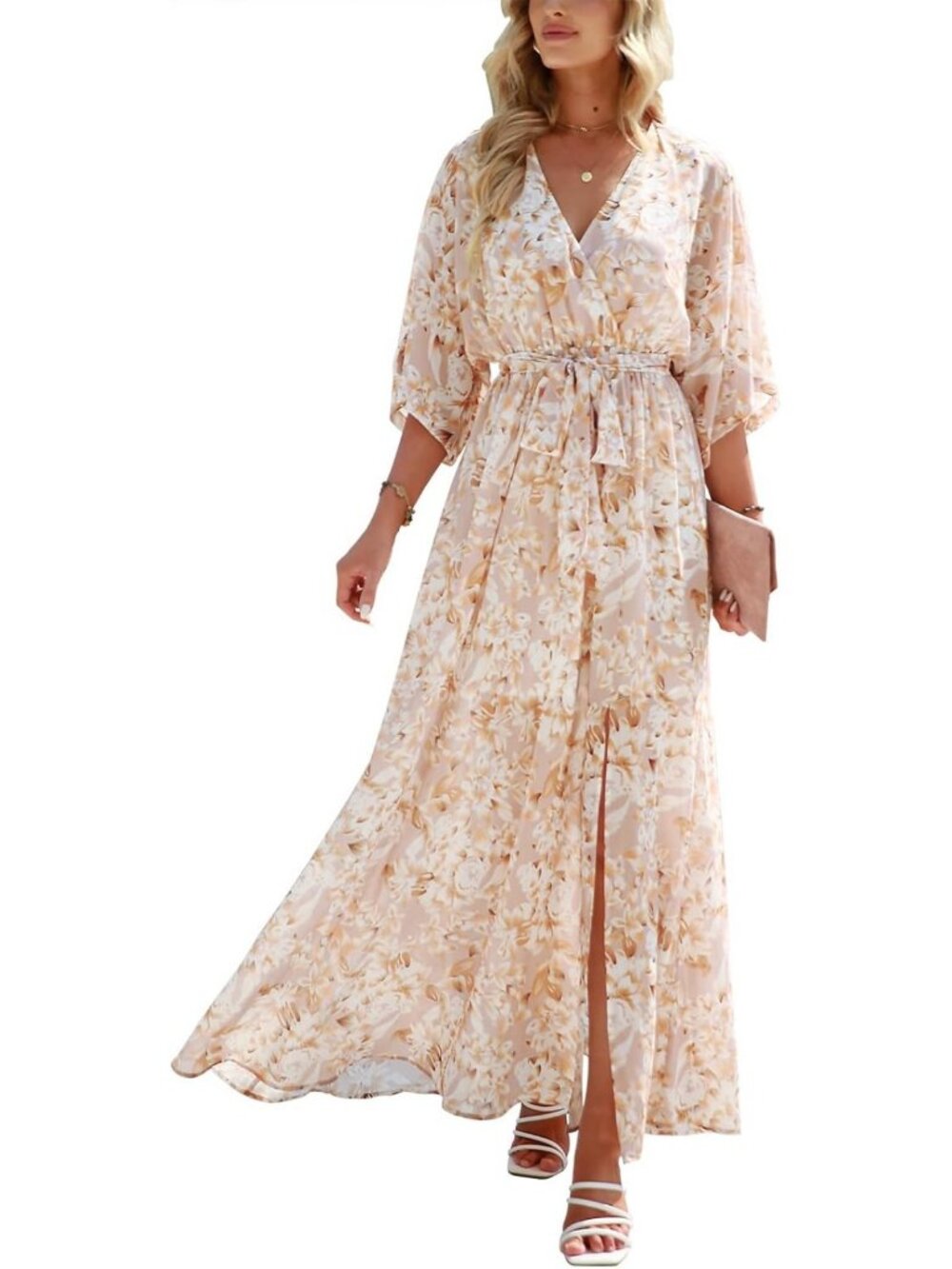 Boho Floral Maxi Dress for Women | Perfect Wedding Guest & Summer Style